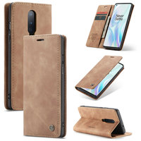 Étui de luxe CaseMe pour OnePlus 8 Pro, étui portefeuille à rabat magnétique pour OnePlus 8, 7, 7 Pro, 6, 7T