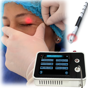 पोर्टेबल 980nm 1470nm डायोड लेजर वसा पिघलने चेहरे की लिफ्ट लिपोलिसिस वसा हटाने एंडोलेटर मशीन - Product Image 1