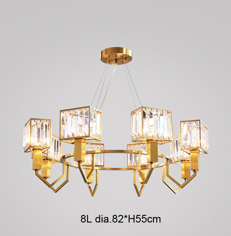 Scandinavian personality unique gold black E14 LED big chandelier luxury hotel home deco interior drop chandelier supplier