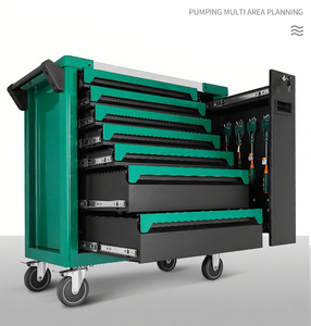 OEM/ODM Tool Roller Cabinet with 200kg Load Capacity Workshop Tool <b>Chest</b> <b>on</b> <b>Wheels</b> Customizable Size - Product Image 6