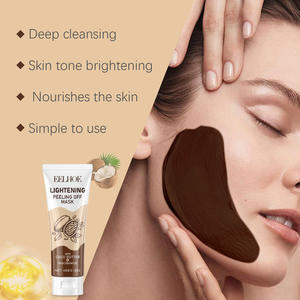 OEM Chocolate Niacinamide Peel-Off Mask Private Label Deep Nourishing Facial Mask Brightening Hydrating Mask - Product Image 3
