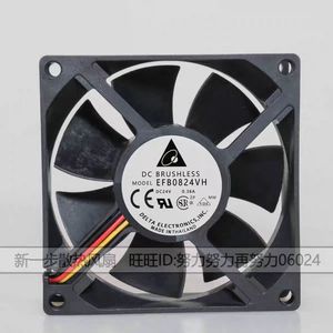 Delta Efb0824Vh 80mm 24V Dc Brushless <b>Fan</b> For Industrial <b>Computer</b> Cooling - Product Image 1