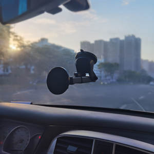 Support de téléphone magnétique à ventouse flexible télescopique avec rotation à 360° pour tableau de bord de voiture, pare-brise, téléphones de 4 à 7 pouces - Product Image 3