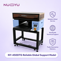 Imprimante DTG Nuoyu, nouvelle, fiable, avec support global, double tête Epson I1600, machine industrielle pour vêtements, encre pigmentée, garantie 3 ans