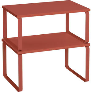 खनीय विस्तार धातु लकड़ी कैबिनेट आयोजक शेल्फ रसोई काउंटर अलमारियों रसोई भंडारण मसाला रैक - Product Image 5