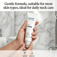 Crème pour le cou BARUBT 50g au collagène et au fullerène, raffermissante, liftante, anti-âge, avec applicateur à rouleaux, service de dropshipping disponible