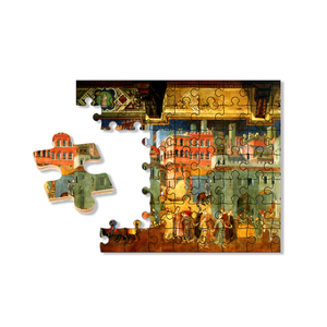 Tùy Chỉnh In Trò Chơi Ghép Hình Câu Đố Màu Grey Core Tông Mảnh Nhỏ Phim Hoạt Hình Phong Cách Trò Chơi Giáo Dục Cho Trẻ Em DIY Logo - Product Image 4