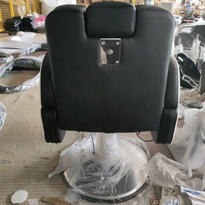 Silla de peluquería de lujo moderna, silla de <span class=keywords><strong>Barbar</strong></span> antigua clásica con cuero sintético para barbería y salón de belleza - Product Image 4