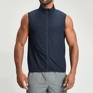 Débardeurs de <span class=keywords><strong>sport</strong></span> pour hommes à fermeture éclair intégrale, respirants, <span class=keywords><strong>sans</strong></span> manches, chemises de <span class=keywords><strong>sport</strong></span>, col montant, <span class=keywords><strong>veste</strong></span> de course, vêtements d'extérieur légers, <span class=keywords><strong>veste</strong></span> de <span class=keywords><strong>sport</strong></span> - Product Image 5