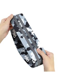 Hip Booty Resistance Band with <b>Rubber</b> logo Fitness Hip Circle Booty 1 Level and Large Long and Short Resistance Band - Product Image 5