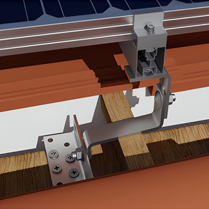 <span class=keywords><strong>Crochet</strong></span> <span class=keywords><strong>de</strong></span> toit en tuile d'<span class=keywords><strong>ardoise</strong></span> réglable en hauteur solaire photovoltaïque photovoltaïque - Product Image 3
