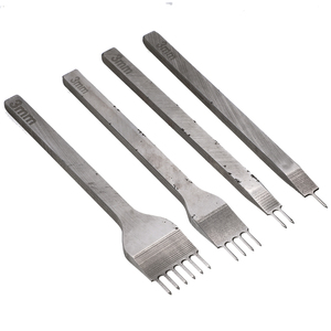 Dụng Cụ Đục Lỗ Bằng Da 3/4/5/6MM, Bộ Dụng Cụ Đục Lỗ Khâu, Đục Lỗ, Đồ Da 1 + 2 + 4 + 6 - Product Image 4