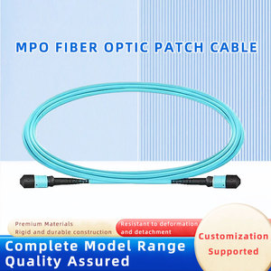 Cable de Fibra Óptica MPO OM4 OM3 OS2, Línea Troncal de Bajo Humo y Cero Halógenos, Alta Densidad, Longitudes Personalizadas, Transmisión Confiable - Product Image 3