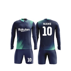 <span class=keywords><strong>2026</strong></span> 長袖ポリエステルサッカートレーニングスーツセットユニセックスチーム競技チームユニフォーム夏大人用 - Product Image 6