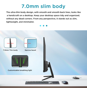 Monitor de Escritorio Plano de 27 Pulgadas, Pantalla para Juegos de 244 Hz con Protector de Pantalla de Privacidad - Product Image 4