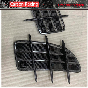 Mercedes Benz SLK R171 SLK 200 55 2004-2011 <span class=keywords><strong>Capot</strong></span> en fibre de carbone humide <span class=keywords><strong>Prise</strong></span> <span class=keywords><strong>d</strong></span>'<span class=keywords><strong>air</strong></span> Évents <span class=keywords><strong>d</strong></span>écoratifs Forge Accessoires extérieurs en carbone - Product Image 4