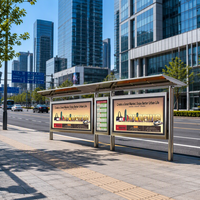 Adali, design moderne intelligent, solaire, en alliage d'aluminium, LED, résistant aux intempéries, durable, durée de vie de 20 ans, garantie d'un an, bus