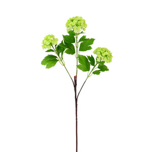 Flor Artificial de Hortensia de 3 Cabezas, Flores de Seda Verdes para Decoración de Bodas, Hogar y Exteriores - Product Image 5