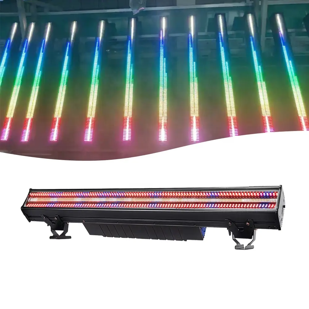 Barra de DJ profesional 384x1W Blanco frío/RGB Led Pixel Beam Bar Light 3 en 1 Matrix Wash Dj Efecto de iluminación