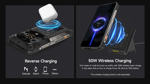 <span class=keywords><strong>Ulefone</strong></span> <span class=keywords><strong>Armor</strong></span> 28 ultra 5g Ai 6.67โทรศัพท์แบบทนทาน "16GB + 1TB ภาพความร้อนมองเห็นกลางคืน10600mAh dimensity 9300สมาร์ตโฟน NFC - Product Image 5