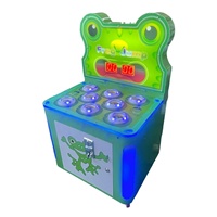 Machine de jeu Whack-a-Mole à monnayeur personnalisable, modèle grenouille, très demandée, équipement d'arcade pour centre commercial