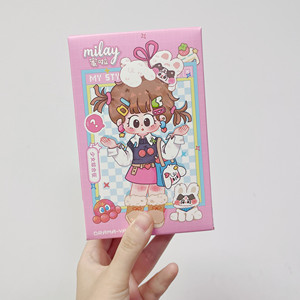 Figurine en verre authentique Milay Girl Syndrome Blind Box, jouet tendance, décoration, poupée mignonne, cadeau pour meilleure amie - Product Image 6