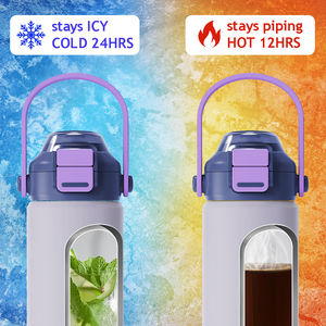 Premium Stainless Steel Insulated Kids Water Bottle with Suction Nozzle and Direct Drinking Mouth for Children Premium Thermos - Product Image 6