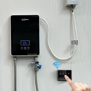 Calentador de Agua Eléctrico para Baño con Control Remoto, Nuevo Modelo Reformado de 3.5kw, Calentamiento Rápido, Sin Inducción - Product Image 1