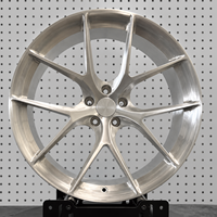 Jantes 5x112 Drag Racing Y Spoke Concave Brossé Argent pour Land Rover Rolls-Royce Nissan Mercedes-AMG BMW X5M Série 3