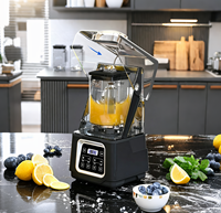 HENGZHI Professionele Blender voor Bevroren Dranken, Commerciële Blender voor op het Aanrecht, Blender met Meerdere Snelheden, Sapcentrifuge, Mixer voor Bars