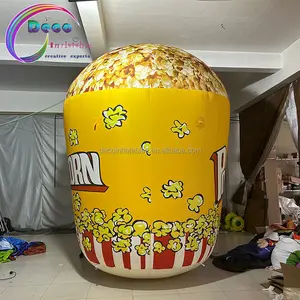 Neues Design aufblasbares Werbemodell aufblasbares Popcorn