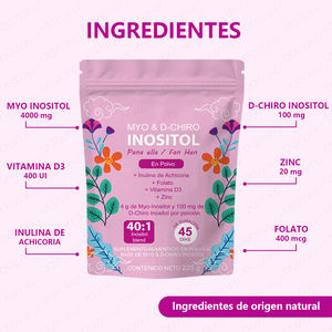 ผงไมโออินโนซิทอล Myo & D-chinositol สำหรับสุขภาพผู้หญิง45วัน - Product Image 3