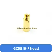 Connecteurs Amass GC5510-M/F 5,5 mm 12AWG à courant élevé, mâle-femelle, en cuivre pur plaqué or, isolés PA, pour modèles d'avions électroniques au lithium