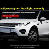 Phares LED de remplacement OEM pour Land Rover Discovery Sport 2015-2019, haute qualité, blanc 6500K, aluminium, feux de croisement et de route