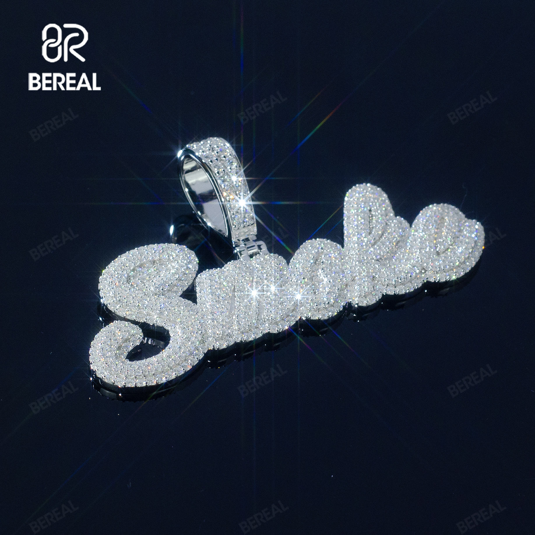 3 inches Moissanite+S925