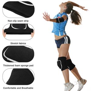 Set di Protezioni Personalizzate per Gomito e Ginocchio, Supporto Traspirante a Compressione con Imbottitura in Spugna Rinforzata per <span class=keywords><strong>Pallavolo</strong></span> - Product Image 3
