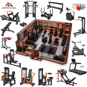 Set Completo di Attrezzature da <span class=keywords><strong>Palestra</strong></span>, Vendita all'Ingrosso, Macchine per Allenamento di Forza di Alta Qualità, Attrezzi per Esercizi Muscolari, Uso Commerciale per Centri Fitness - Product Image 1