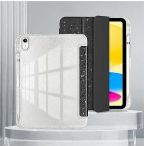 Étui pour tablette adapté à l'iPad Air 4/5 - 10.9 (emplacement pour stylet à droite) avec couverture à trois volets scintillante, étui de protection pour tablette - Product Image 5