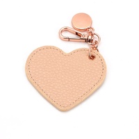Offre spéciale, porte-clés en cuir PU en métal en forme de maison avec amour personnalisé, porte-clés en cuir pour cadeau