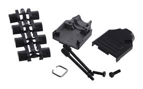 Nuevas Carcasas Traseras Originales D-Sub MHDTZK-9-BK-K, Carcasa Trasera D-Sub Fundida a Presión MHDTZK DE 180 °   Cuerpo de Zinc - Product Image 3