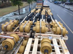 بكرة حاملة أحادية الجانب، بكرة حاملة مزدوجة الجانب، وقطع الهيكل السفلي لنظام المسار الرباعي للبلدوزر D155 - Product Image 5