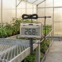 Sonde de température numérique professionnelle ZenMeasure avec fil renforcé pour l'aquaculture et l'irrigation, thermomètre numérique
