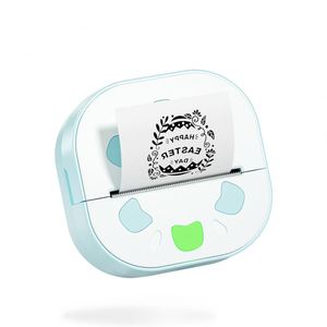 Printpods D21 Sticker Mini Printer for 1300mAh Battery 203dpi Max Paper Size 57mm DIY Notes Journal Kids Gift in Stock - Product Image 1