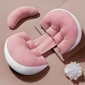 <span class=keywords><strong>Oreiller</strong></span> rectangulaire en polyester et coton pour femmes enceintes, pour dormir sur le côté, protection <span class=keywords><strong>de</strong></span> la taille, <span class=keywords><strong>soutien</strong></span> du ventre - Multifonction - Product Image 6