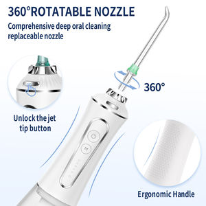 <span class=keywords><strong>Prix</strong></span> de gros Soie <span class=keywords><strong>dentaire</strong></span> sans fil professionnelle blanche 5 modes de fonctionnement Eau <span class=keywords><strong>dentaire</strong></span> électrique Flosser - Product Image 3