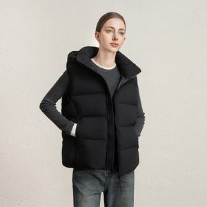 CLARKE QUEEN Custom Otoño Invierno <span class=keywords><strong>Mujer</strong></span> <span class=keywords><strong>Chaleco</strong></span> <span class=keywords><strong>acolchado</strong></span> Color sólido Cremallera Puffer <span class=keywords><strong>Chaleco</strong></span> Moda Causal Outwear <span class=keywords><strong>Chaleco</strong></span> - Product Image 5