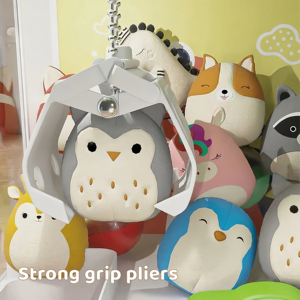 Grande machine à attraper les jouets à monnayeur en forme de <span class=keywords><strong>crocodile</strong></span> de dessin animé - Jouet interactif à pince pour œufs surprise et poupées, cadeau pour enfants - Product Image 4