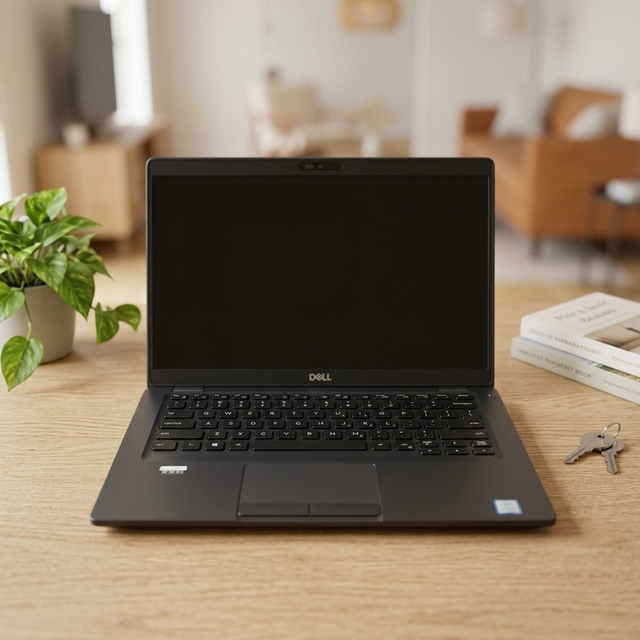 For dell 5400  Intel I5  8th  8g 240g Ssd  Laptop with Camera English Keyboard for Students Business Use-High Quality
