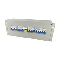 Tableau électrique industriel IP55, boîtier en acier galvanisé, MCCB/MCB, distribution d'énergie 415V/480V 400A-6300A