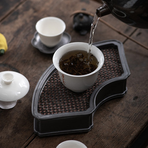 Antique Tin Teapot Stand Irregular Shape Water Storage <b>Tea</b> Tray For Kung Fu <b>Tea</b> <b>Set</b> - Product Image 2